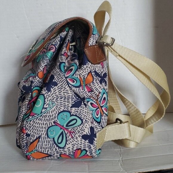 Lily Bloom Mini Backpack Night Flight Butterfly Butterflies Bag Women's Woman's - Picture 6 of 12